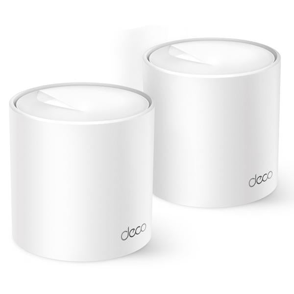 TP-Link Deco X10 Dual-band (2.4 GHz/5 GHz) Wi-Fi 6 (802.11ax) Bianco 2 Interno [DECOX10(2-PACK)]