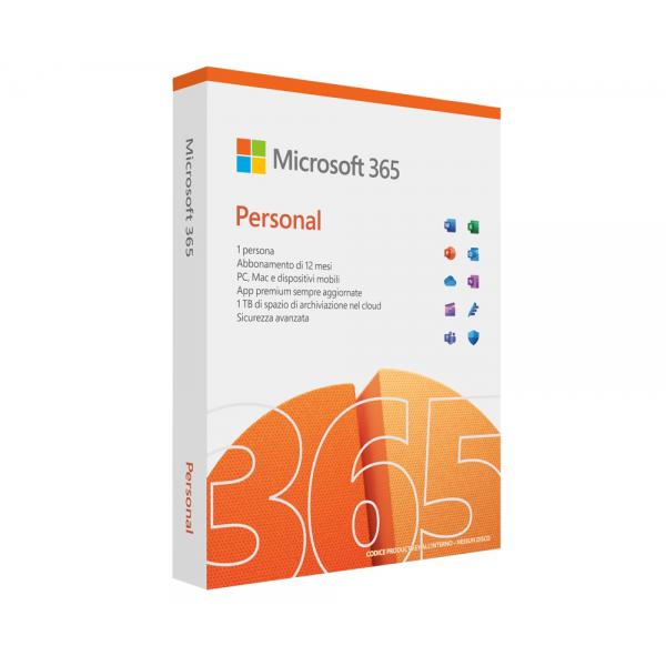 MICROSOFT 365 PERSONAL ITALIAN SUBSCR 1YR 1USER [QQ2-01746]