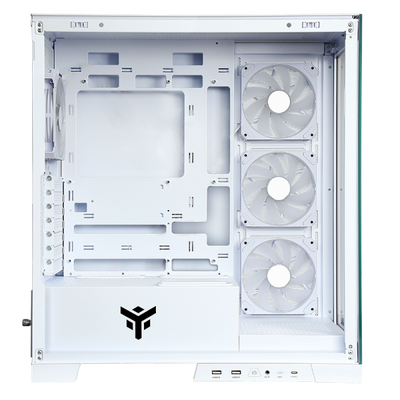 ITEK CASE SHOWBUI 45W - GAMING TOWER, ATX, 4X12CM ARGB FAN, 2XUSB3, TYPE-C, SIDE FRONT PANEL TE [ITGCASB45W]