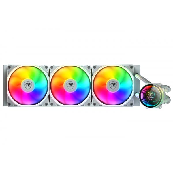 COUGAR RAFF. LIQUIDO POSEIDON ELITE 360 ARGB WHITE [CGR-PSDELRGB-W-360]