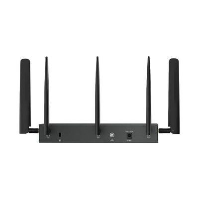 TP-Link - ER706W-4G - Omada 4G+ Cat6 AX3000 Gigabit VPN Router, 1x Gigabit SFP WAN/LAN Port, 1x Gigabit RJ45 WAN Port, 4x Gigabit WAN/LAN RJ45 Ports, 1 Nano SIM slot (4G+ Cat6), 574Mbps at 2.4 GHz + 2 [ER706W-4G]