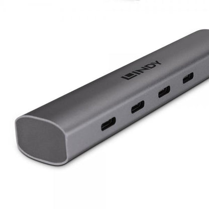 LINDY HUB USB 3.2 GEN 2 TIPO C, 4 PORTE [43384]