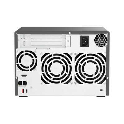 QNAP TVS-H674T-I5-32G server NAS e di archiviazione Tower Intel Core i5 i5-12400 32 GB DDR4 HDD QNAP QTS Nero [TVS-H674T-I5-32G]