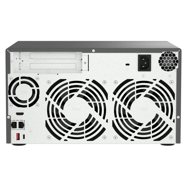 QNAP TVS-H874T-I9-64G server NAS e di archiviazione Tower Collegamento ethernet LAN Nero [TVS-H874T-I9-64G]