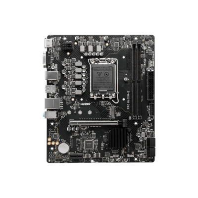 MSI MB H610, PRO H610M-E DDR5, LGA 1700, 2DDR5, 1PCI-EX16,1PCI-EX1,1M.2 GEN4,4SATA3.0,4USB3.2GEN1,8U [PRO H610M-E]
