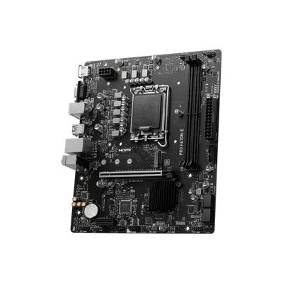MSI MB H610, PRO H610M-E DDR5, LGA 1700, 2DDR5, 1PCI-EX16,1PCI-EX1,1M.2 GEN4,4SATA3.0,4USB3.2GEN1,8U [PRO H610M-E]