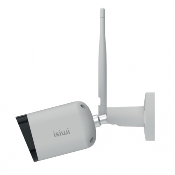 ISIWI TELECAMERA WIRELESS SQUARE 4MPX BULLET FISSA PER ESTERNO IR LED AUDIO BIDIREZIONALE SD CARD IP [ISW-BFES4M]