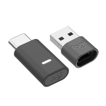 Logitech 981-001311 cuffia e auricolare Con cavo e senza cavo A Padiglione Ufficio USB tipo-C Bluetooth Grafite [981-001311]