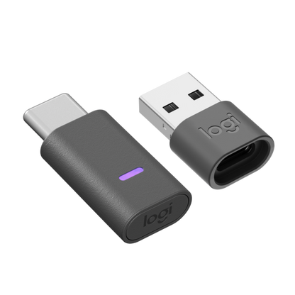 Logitech 981-001152 cuffia e auricolare Con cavo e senza cavo A Padiglione Ufficio USB tipo-C Bluetooth Grafite [981-001152]