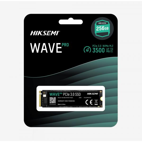 HIKVISION HIKSEMI SSD INTERNO M.2 2280 256GB PCIE R/W 3230/1200 GEN 3X4 [HS-SSD-WAVE PRO 256G]