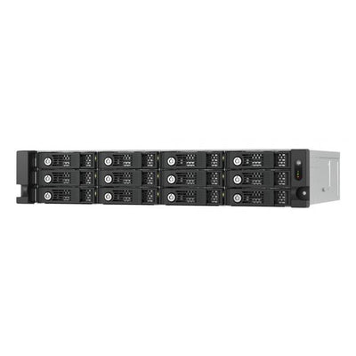 QNAP TL-R1200PES-RP contenitore di unità di archiviazione Box esterno HDD/SSD Nero, Grigio 2.5/3.5" [TL-R1200PES-RP]