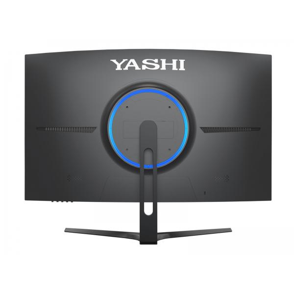 YASHI MONITOR GAMING CURVO 27 LED VA 16:9 FHD 1MS 240 hz, 350 CDM, DP/HDMI, MULTIMEDIALE [YZ2790]