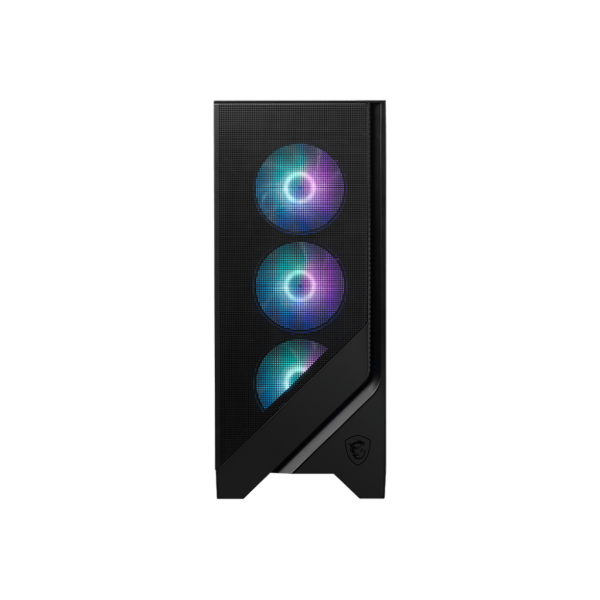 MSI MAG FORGE 320R AIRFLOW computer case Micro Tower Nero, Trasparente [306-7G23R27-HH9]