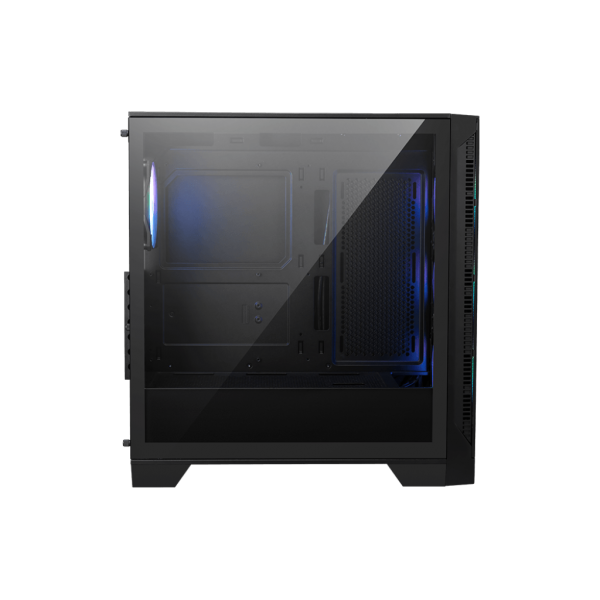 MSI MAG FORGE 320R AIRFLOW computer case Micro Tower Nero, Trasparente [306-7G23R27-HH9]