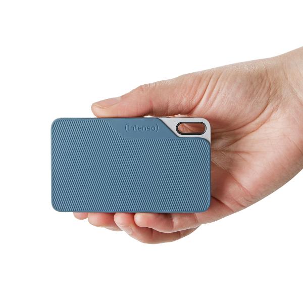 INTENSO SSD ESTERNO TX100 1TB USB 3.2 R/W 500MBS + CAVO USB-C + ADATTATORE USB-A [3826460]