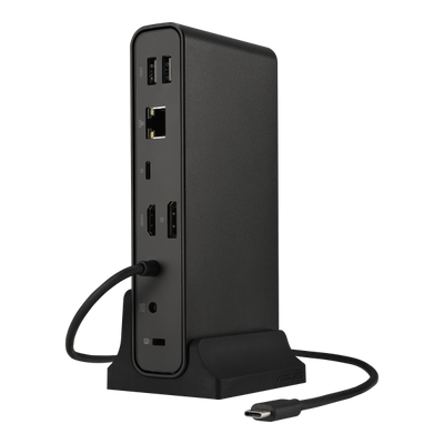 Asus DC300 - Triple Display USB-C Dock - USB 3.2 Gen 2 (3.1 Gen 2) Type-C - Black [90XB08CN-BDS090]