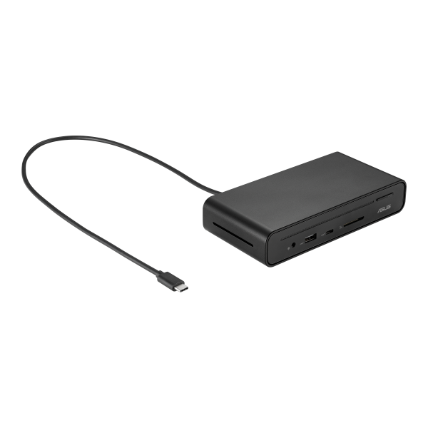 Asus DC300 - Triple Display USB-C Dock - USB 3.2 Gen 2 (3.1 Gen 2) Type-C - Black [90XB08CN-BDS090]
