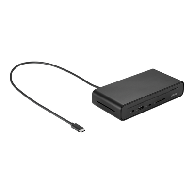 Asus DC300 - Triple Display USB-C Dock - USB 3.2 Gen 2 (3.1 Gen 2) Type-C - Black [90XB08CN-BDS090]