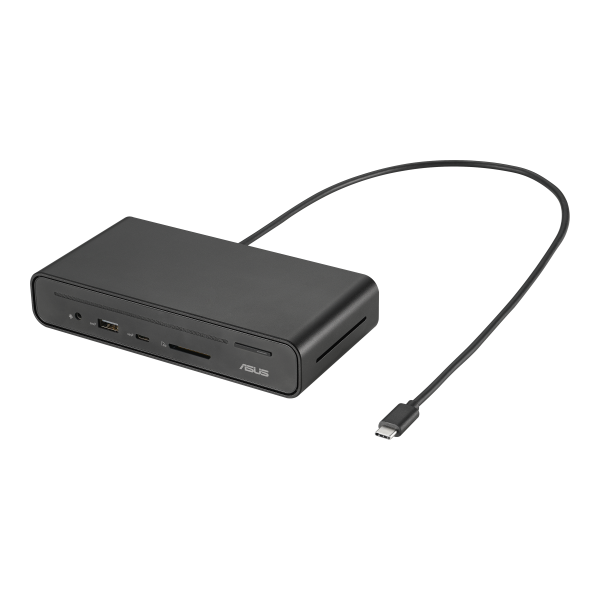 Asus DC300 - Triple Display USB-C Dock - USB 3.2 Gen 2 (3.1 Gen 2) Type-C - Black [90XB08CN-BDS090]