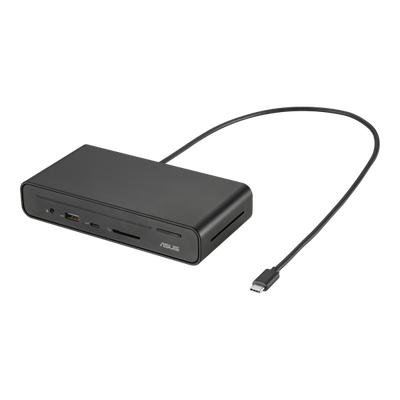 Asus DC300 - Triple Display USB-C Dock - USB 3.2 Gen 2 (3.1 Gen 2) Type-C - Black [90XB08CN-BDS090]