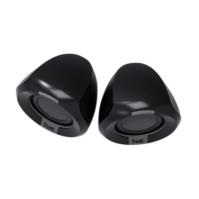 TRUST SET ALTOPARLANTI SPEAKERS 2.0 8W PICCO (4W RMS) - POLO 2.0 - NERO [25164]