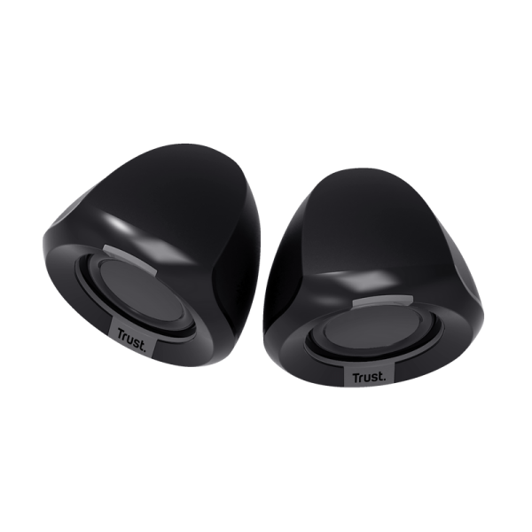 TRUST SET ALTOPARLANTI SPEAKERS 2.0 8W PICCO (4W RMS) - POLO 2.0 - NERO [25164]