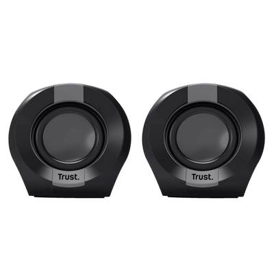 TRUST SET ALTOPARLANTI SPEAKERS 2.0 8W PICCO (4W RMS) - POLO 2.0 - NERO [25164]