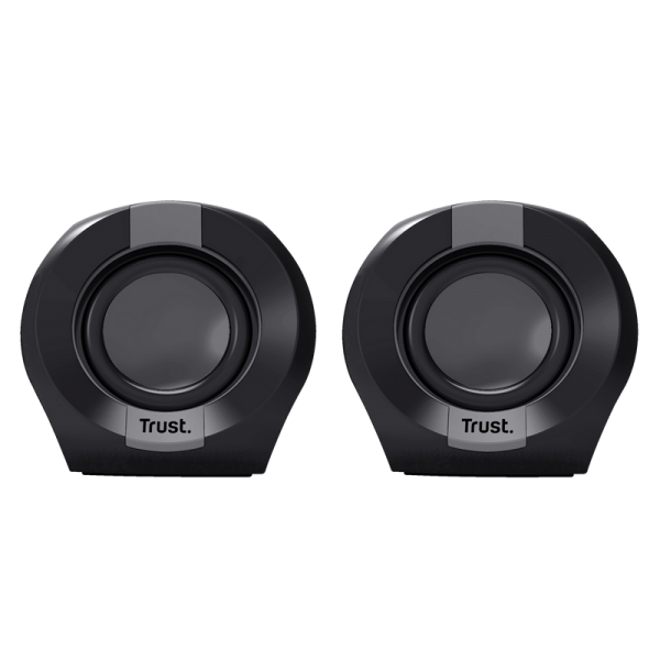 TRUST SET ALTOPARLANTI SPEAKERS 2.0 8W PICCO (4W RMS) - POLO 2.0 - NERO [25164]