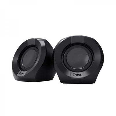 TRUST SET ALTOPARLANTI SPEAKERS 2.0 8W PICCO (4W RMS) - POLO 2.0 - NERO [25164]