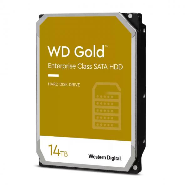 WESTERN DIGITAL HDD GOLD 14TB 3,5 SATA 6GB/S 7200RPM BUFFER 512MB [WD142KRYZ]