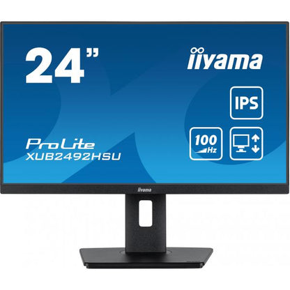 iiyama XUB2492HSU-B6 Monitor PC 60,5 cm (23.8") 1920 x 1080 Pixel Full HD LED Nero [XUB2492HSU-B6] - ITPartners