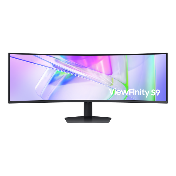 Samsung ViewFinity S9 - 49 inch - Curved - Dual Quad HD VA LED Monitor - 5120x1440 - HAS / RJ45 / USB-C [LS49C950UAUXEN]