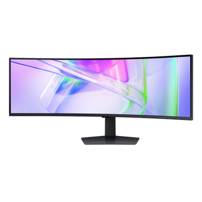 Samsung ViewFinity S9 - 49 inch - Curved - Dual Quad HD VA LED Monitor - 5120x1440 - HAS / RJ45 / USB-C [LS49C950UAUXEN]