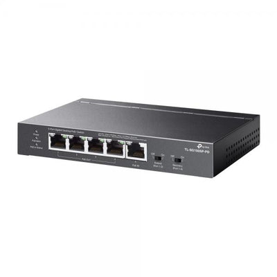 TP-Link TL-SG1005P-PD switch di rete Gigabit Ethernet (10/100/1000) Supporto Power over Ethernet (PoE) Nero [TL-SG1005P-PD]