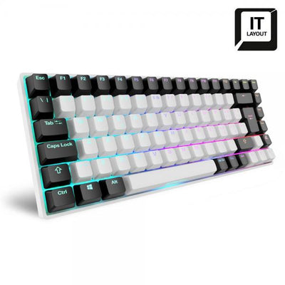 Sharkoon SKILLER SGK50 S3 tastiera USB QWERTY Italiano Bianco [SKILLERSGK50S3]
