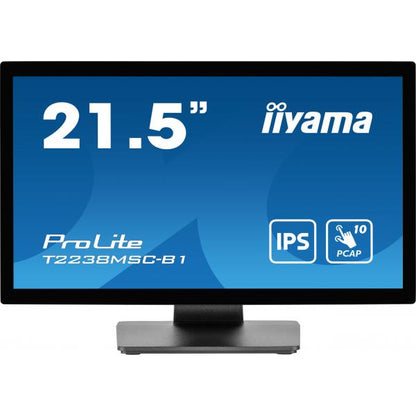 Iiyama ProLite 22 inch Touch - Full HD IPS LED Monitor - 1920x1080 [T2238MSC-B1]