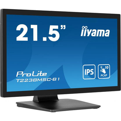 Iiyama ProLite 22 inch Touch - Full HD IPS LED Monitor - 1920x1080 [T2238MSC-B1]