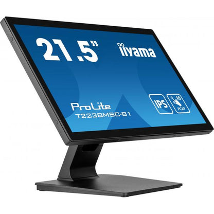 Iiyama ProLite 22 inch Touch - Full HD IPS LED Monitor - 1920x1080 [T2238MSC-B1]