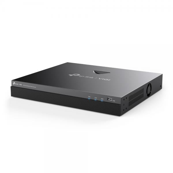 TP-Link - 16 Channel Network Video Recorder Spec:4K HDMI Video Output & 16MP Decoding Capacity- 24/7 Continuous Recording- 16-Channel Real-Time Live View- 16-Channel Simultaneous Playback- H.265+- ONV [VIGINVR2016H]