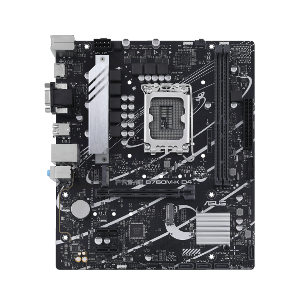 ASUS PRIME B760M-K D4 Intel B760 LGA 1700 micro ATX [90MB1DS0-M1EAY0]