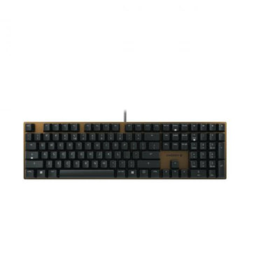 Cherry KC 200 MX Red Silent - Mechanical Keyboard - Corded - QWERTY - Black/Bronze [G80-3950LHBEU-2]