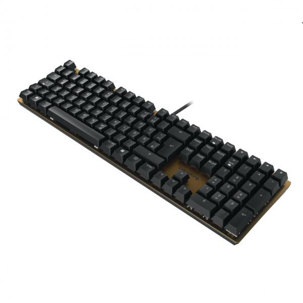 Cherry KC 200 MX Brown - Mechanical Keyboard - Corded - QWERTY - Black/Bronze [G80-3950LIBEU-2]