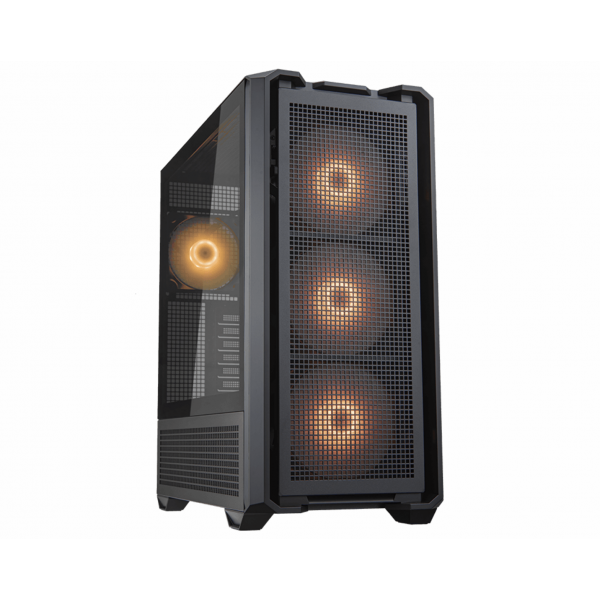 COUGAR CASE TOWER MX600 RGB BLK 3*140+120mm ARGB FAN [CGR-57C9B-RGB]
