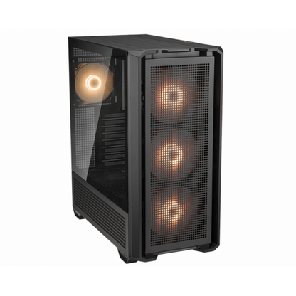 COUGAR CASE TOWER MX600 RGB BLK 3*140+120mm ARGB FAN [CGR-57C9B-RGB]