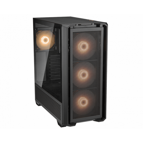 COUGAR CASE TOWER MX600 RGB BLK 3*140+120mm ARGB FAN [CGR-57C9B-RGB]