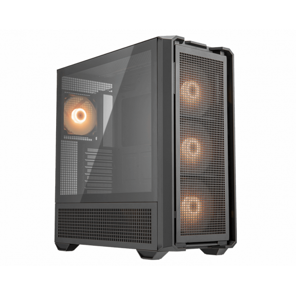 COUGAR CASE TOWER MX600 RGB BLK 3*140+120mm ARGB FAN [CGR-57C9B-RGB]