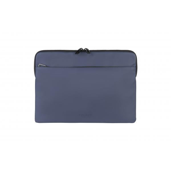 TUCANO CUSTODIA PER MACBOOK AIR 15" E LAPTOP FINO A 14",WATERPROOF,CON TASCA PER ACCESSORI, BLU [BFGOM1314-B]