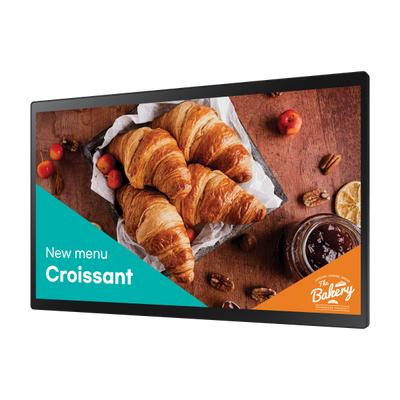 Samsung QB24C-T Pannello piatto per segnaletica digitale 61 cm (24") LED Wi-Fi 250 cd/m Full HD Nero Touch screen Processore integrato Tizen 7.0 16/7 [LH24QBCTBGCXEN]