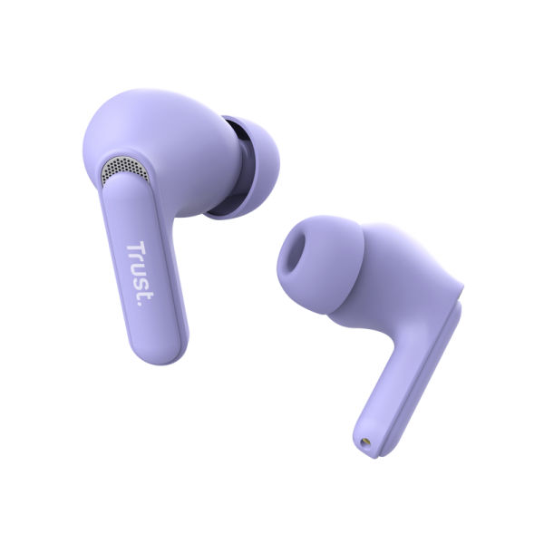 TRUST EARBUDS YAVI BT ENC, VIOLA [25297]