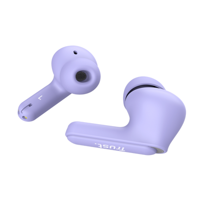 TRUST EARBUDS YAVI BT ENC, VIOLA [25297]